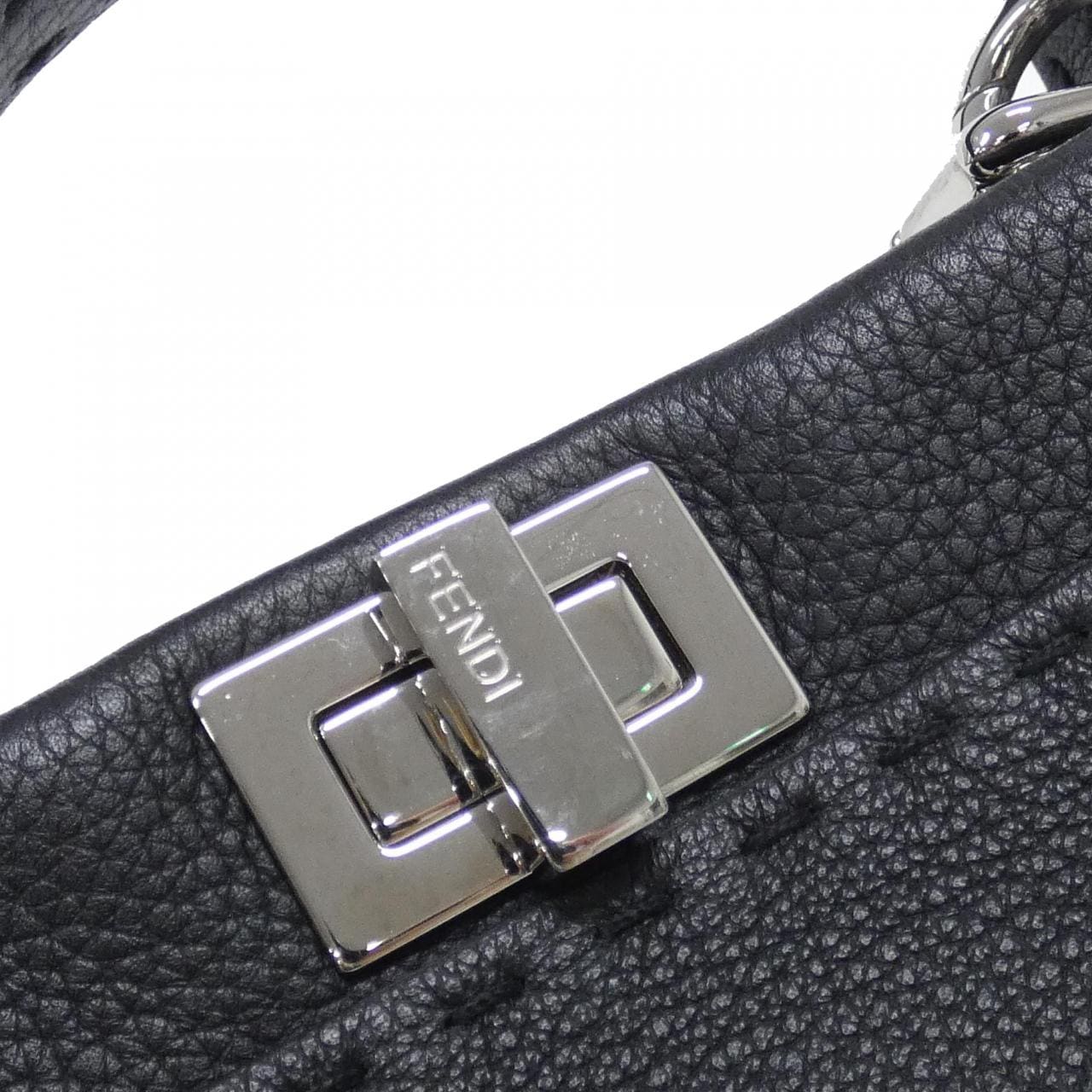 FENDI Peekaboo 8BN244 Q0J Bag Black - Thumbnail 3