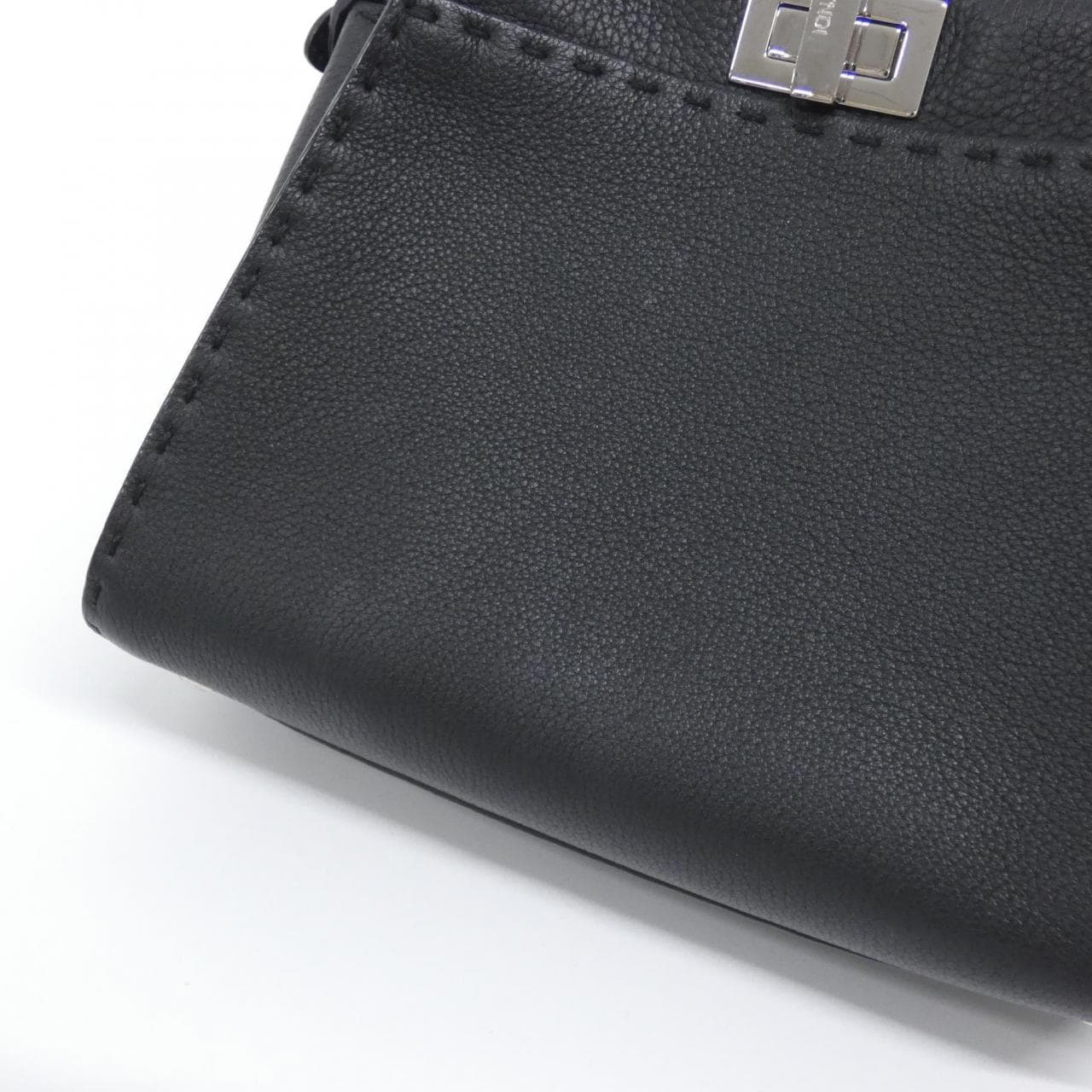 FENDI Peekaboo 8BN244 Q0J Bag Black - Thumbnail 4