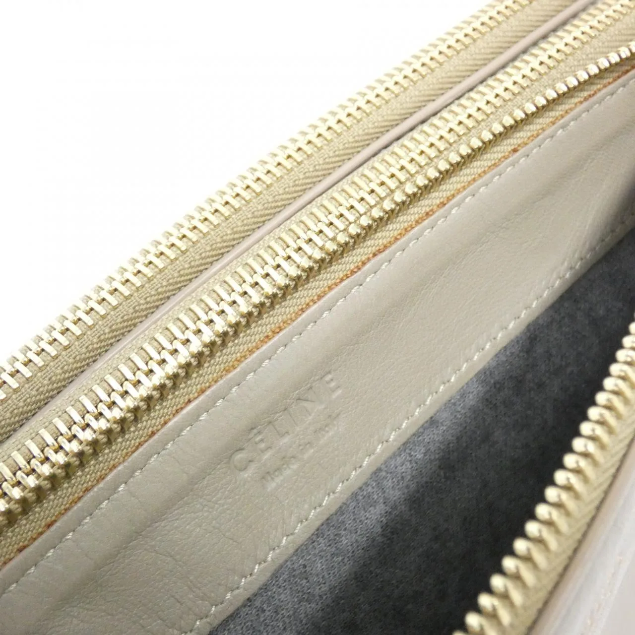 CELINE 171453ETA Shoulder Lambskin 黑色 羊皮 中古品A - 縮圖 9