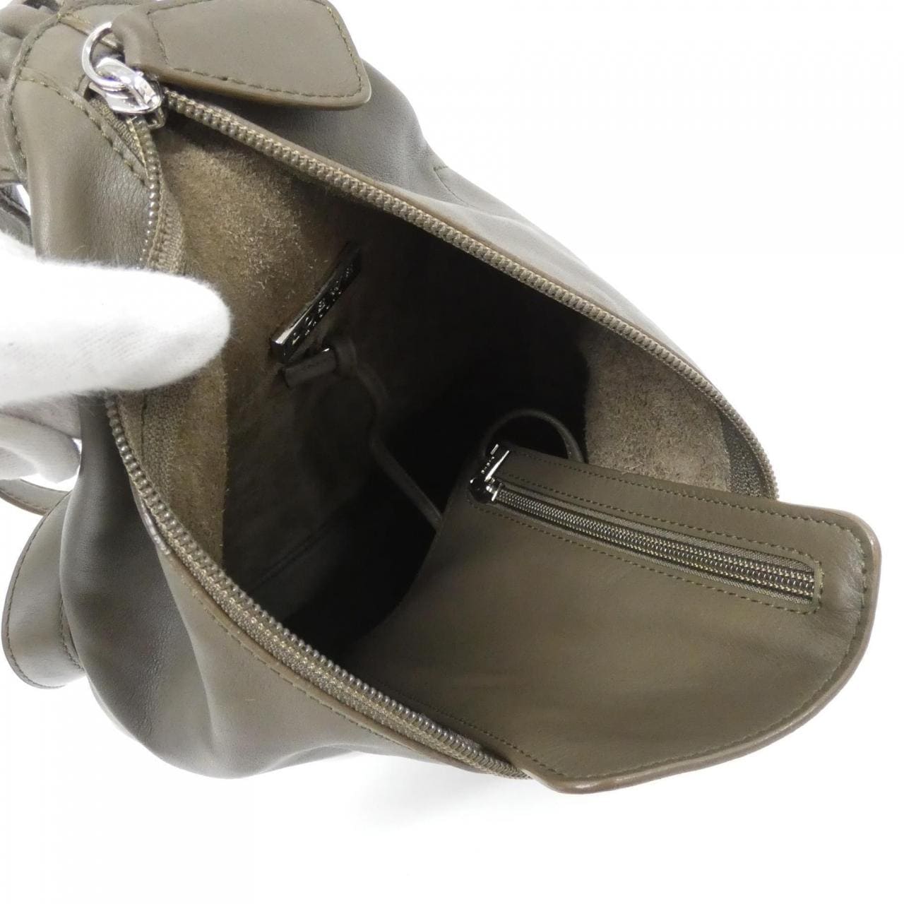 LOEWE Backpack Leather Black Leather - Thumbnail 9