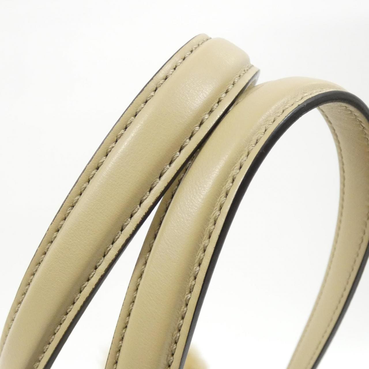 FENDI Sunshine Shopper 8BH414 A984 Shoulder Leather 米色 皮革 中古品A - 縮圖 8