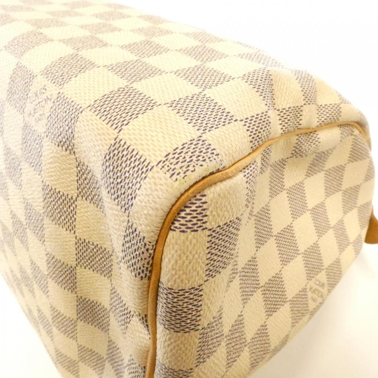 LOUIS VUITTON Speedy N41533 Boston Bag Damier 黑色 Damier 中古品B - 縮圖 2