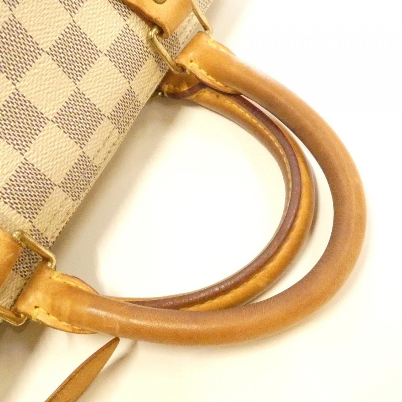 LOUIS VUITTON Speedy N41533 Boston Bag Damier 黑色 Damier 中古品B - 縮圖 5