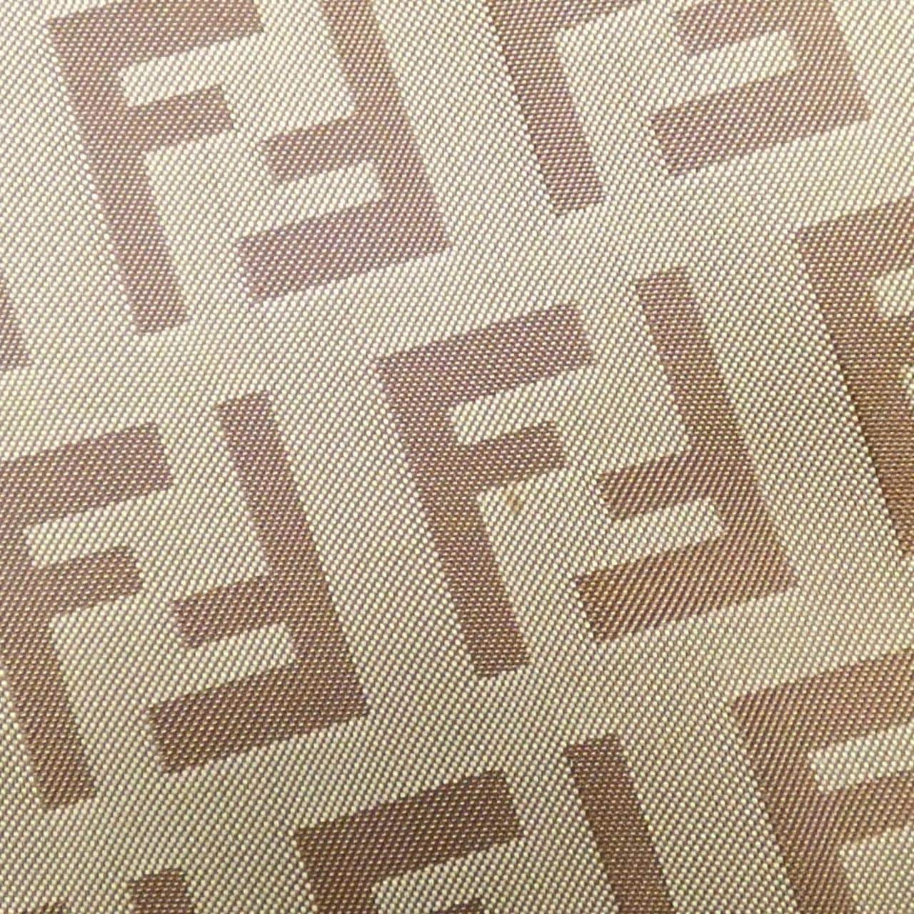 FENDI 8BN174 WTQ Bag Canvas 米色 帆布 中古品A - 縮圖 5