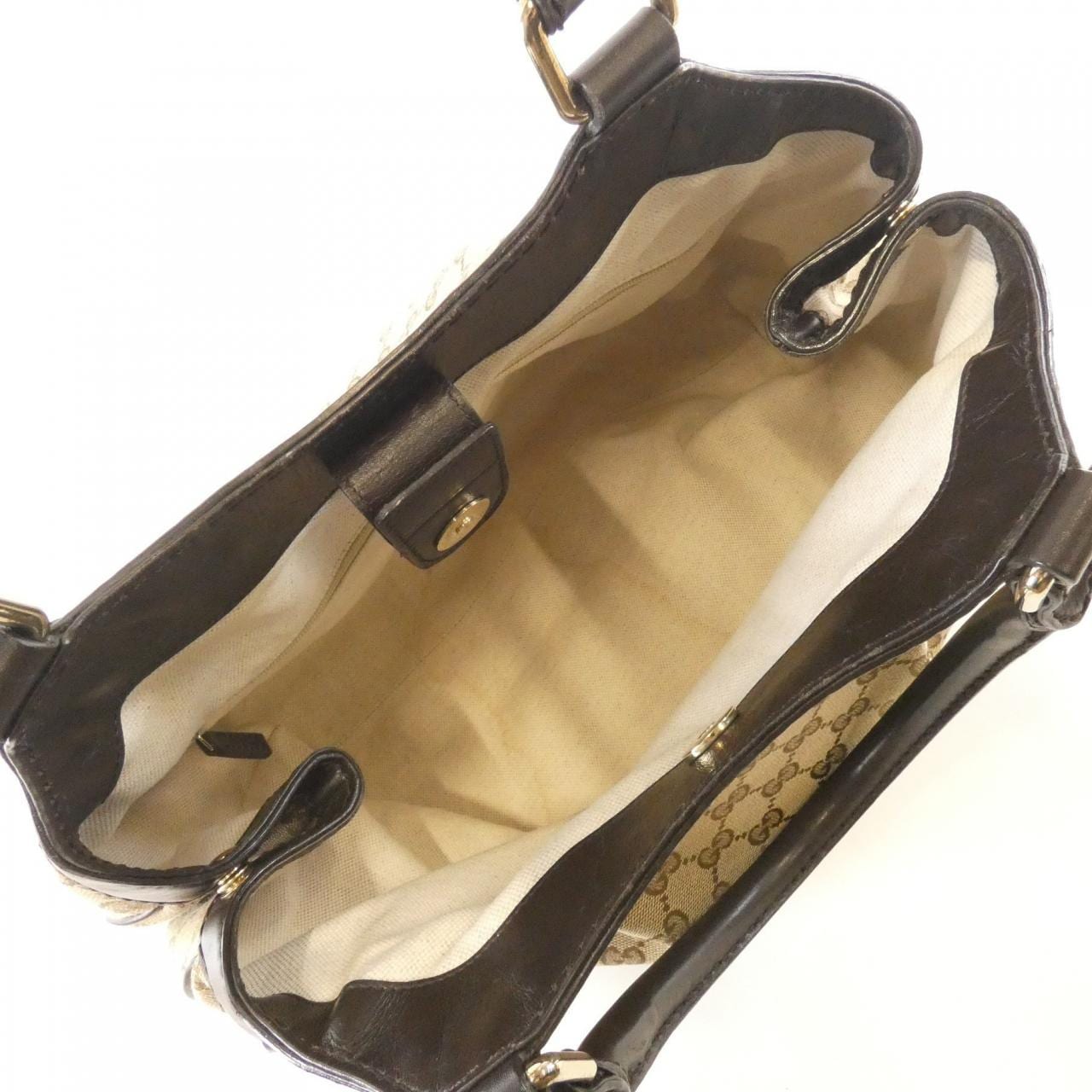 GUCCI 211944 FAFXG Bag Canvas Black Canvas - Thumbnail 7