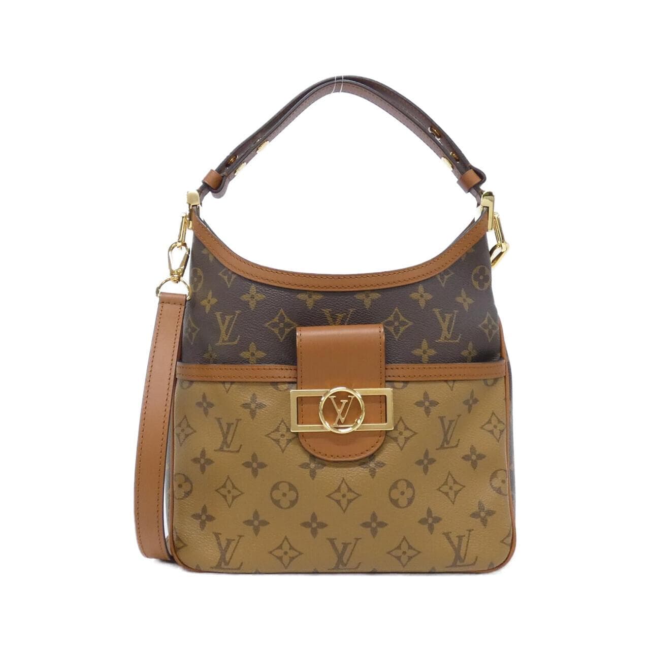 LOUIS VUITTON Dauphine M45194 Shoulder Bag Monogram Black