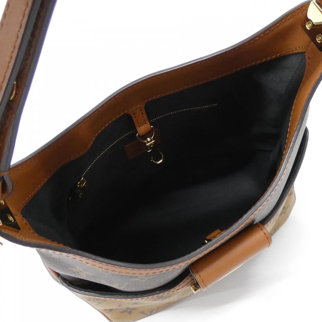 LOUIS VUITTON Dauphine M45194 Shoulder Bag Monogram Black Monogram Rank A - Thumbnail 7