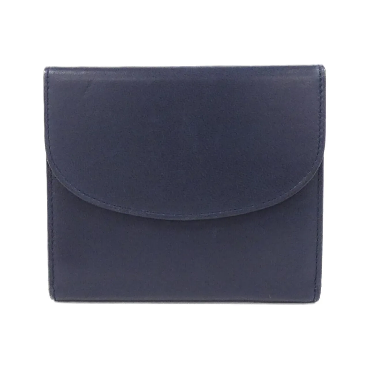 LOEWE Wallet Leather 藍色 皮革 中古品A - 縮圖 2
