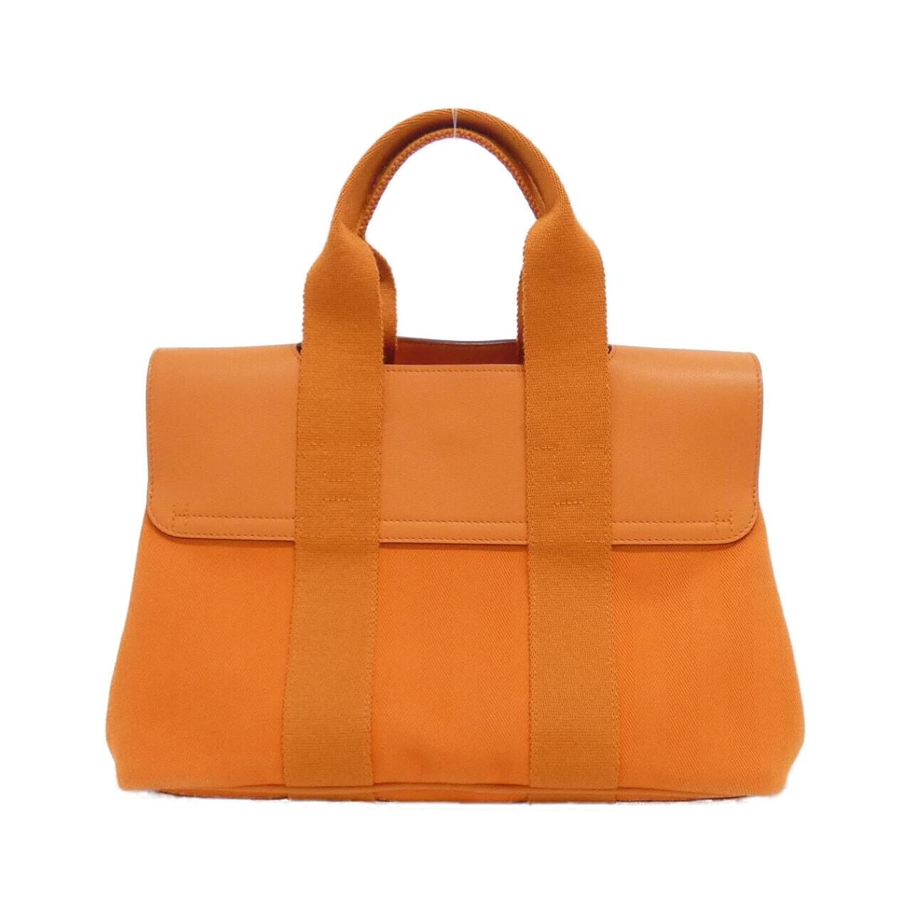 HERMES Valparaiso HERMÈS 056119CK Bag Swift Orange Swift Leather Rank A - Thumbnail 2