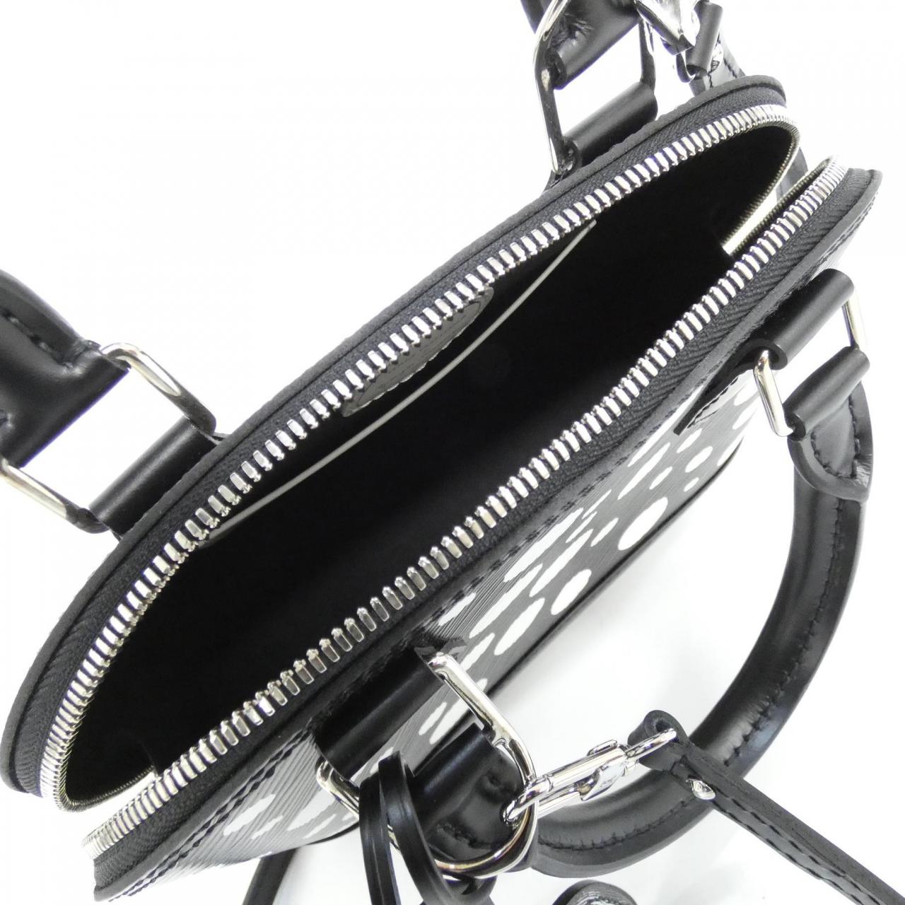 LOUIS VUITTON Alma M21699 Bag Epi 黑色 Epi 中古品A - 縮圖 8