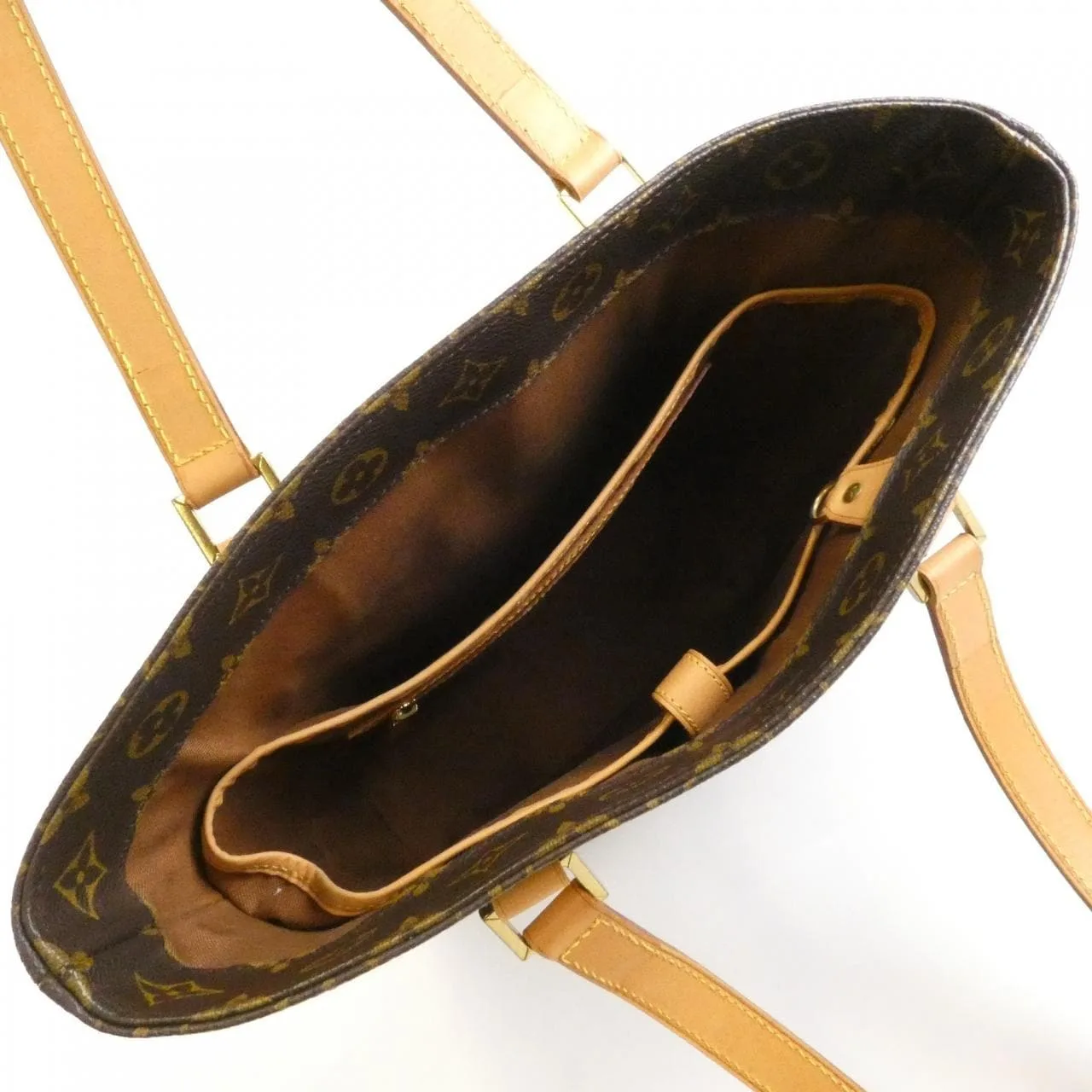 LOUIS VUITTON M51170 Handbag Monogram 黑色 Monogram 中古品B - 縮圖 6