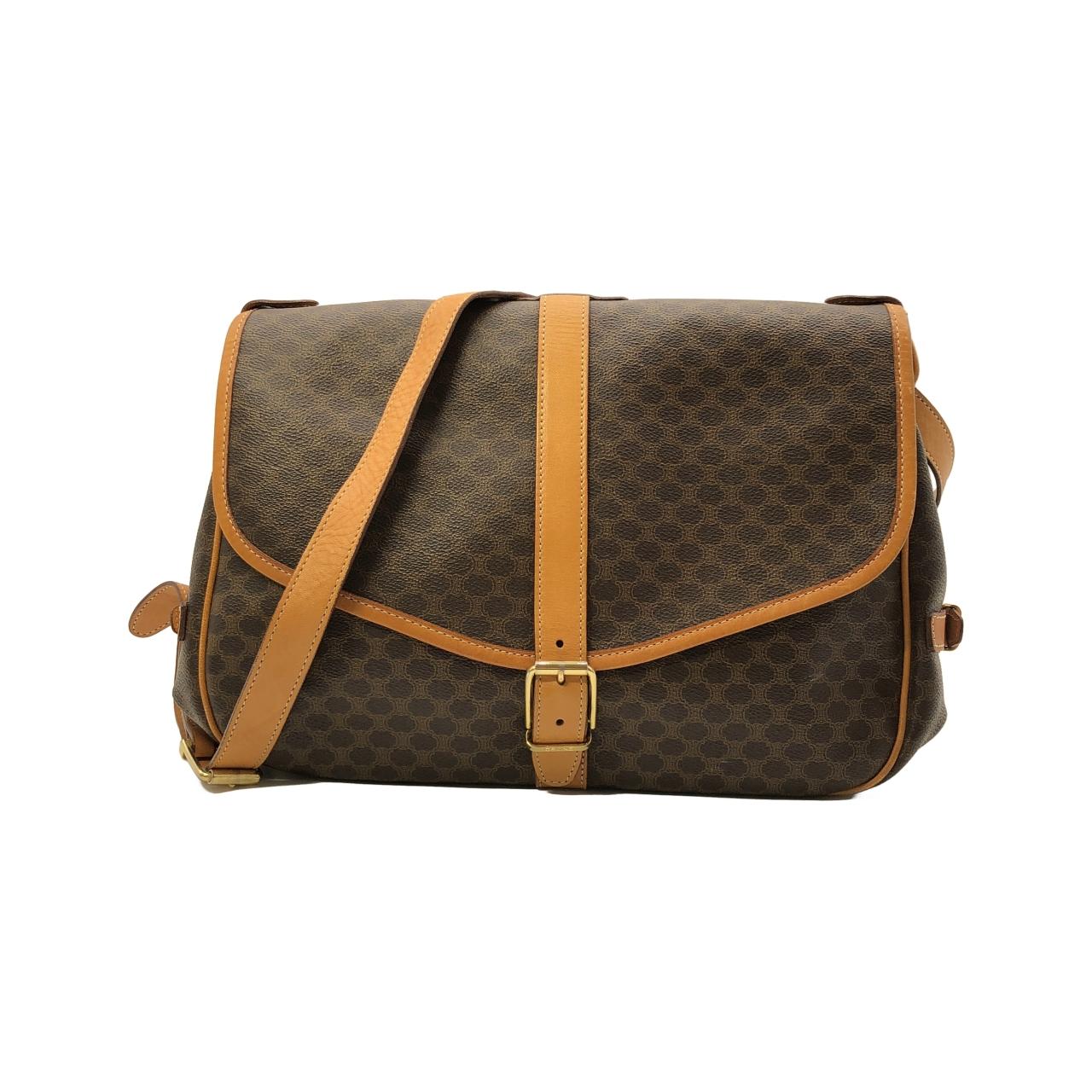 CELINE Shoulder Bag Canvas