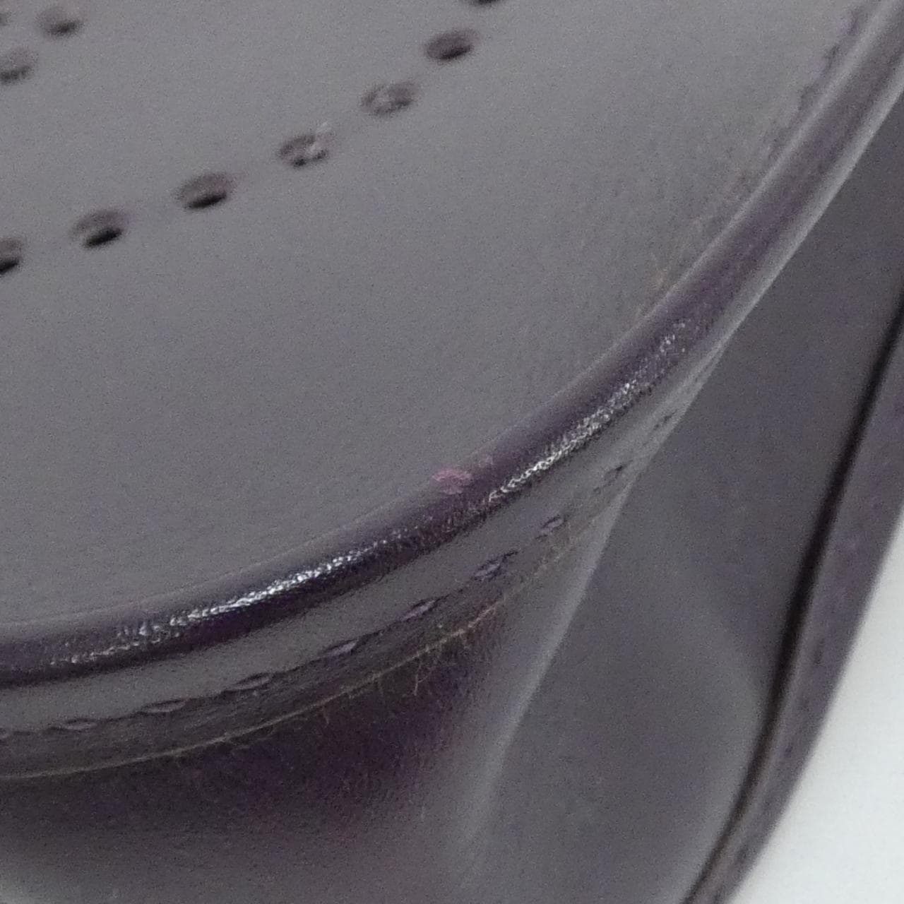 HERMES HERMÈS Evelyne Shoulder Bag Box Calf 黑色 Box 皮 中古品A - 縮圖 5