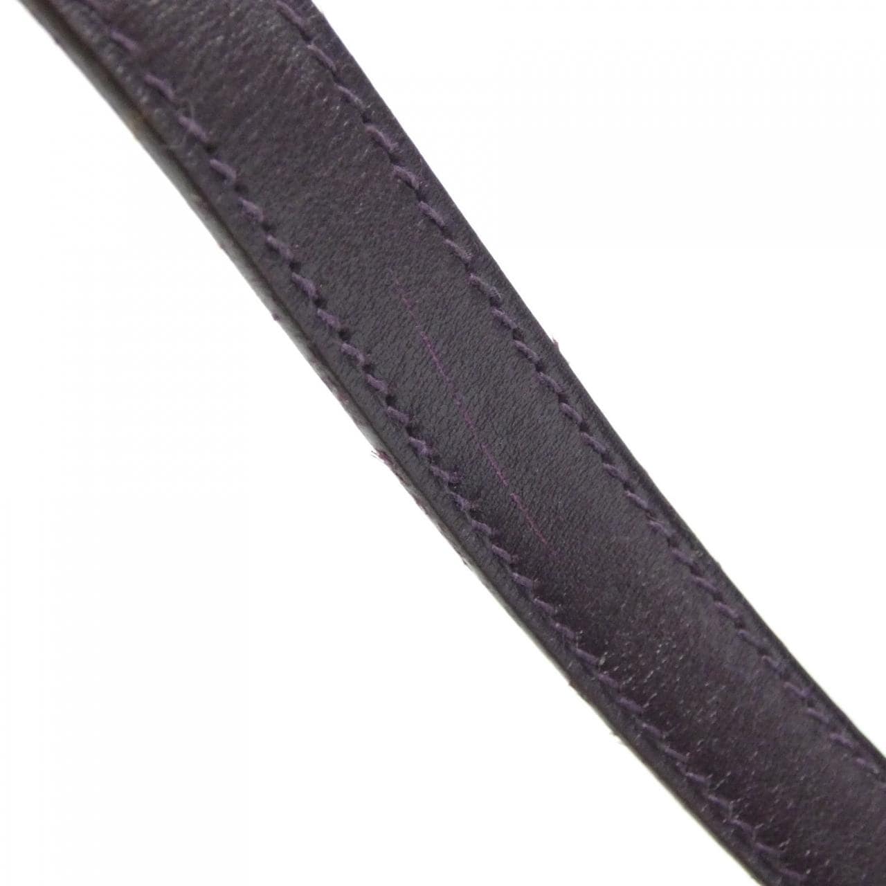 HERMES HERMÈS Evelyne Shoulder Bag Box Calf 黑色 Box 皮 中古品A - 縮圖 9