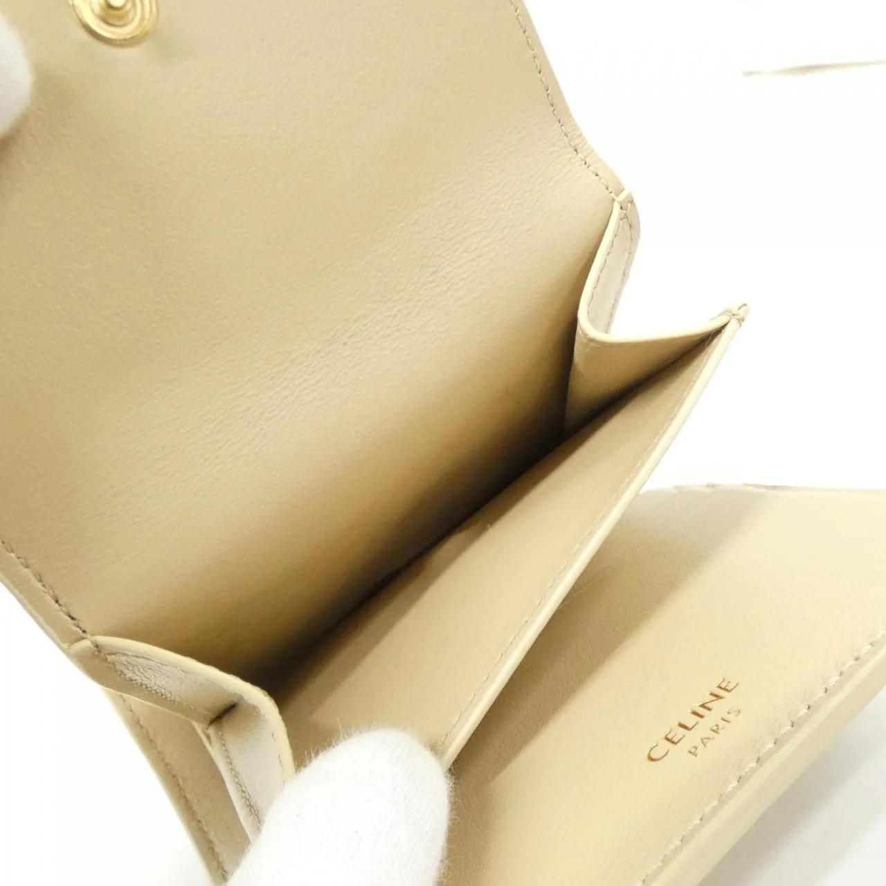 CELINE 10F523CQ7 Wallet Black Rank A - Thumbnail 7