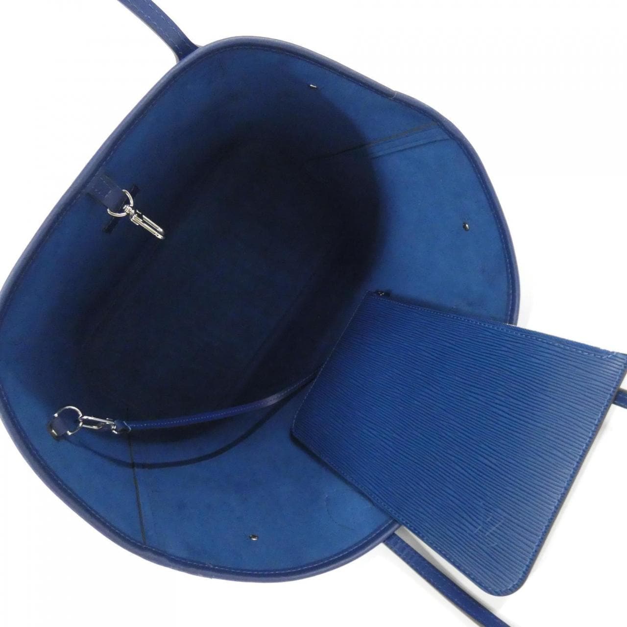 LOUIS VUITTON Neverfull M40885 Bag Epi Blue Epi - Thumbnail 10