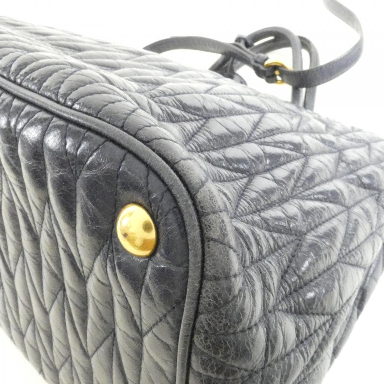 MIU MIU RN1096 Bag 黑色 中古品B - 縮圖 3