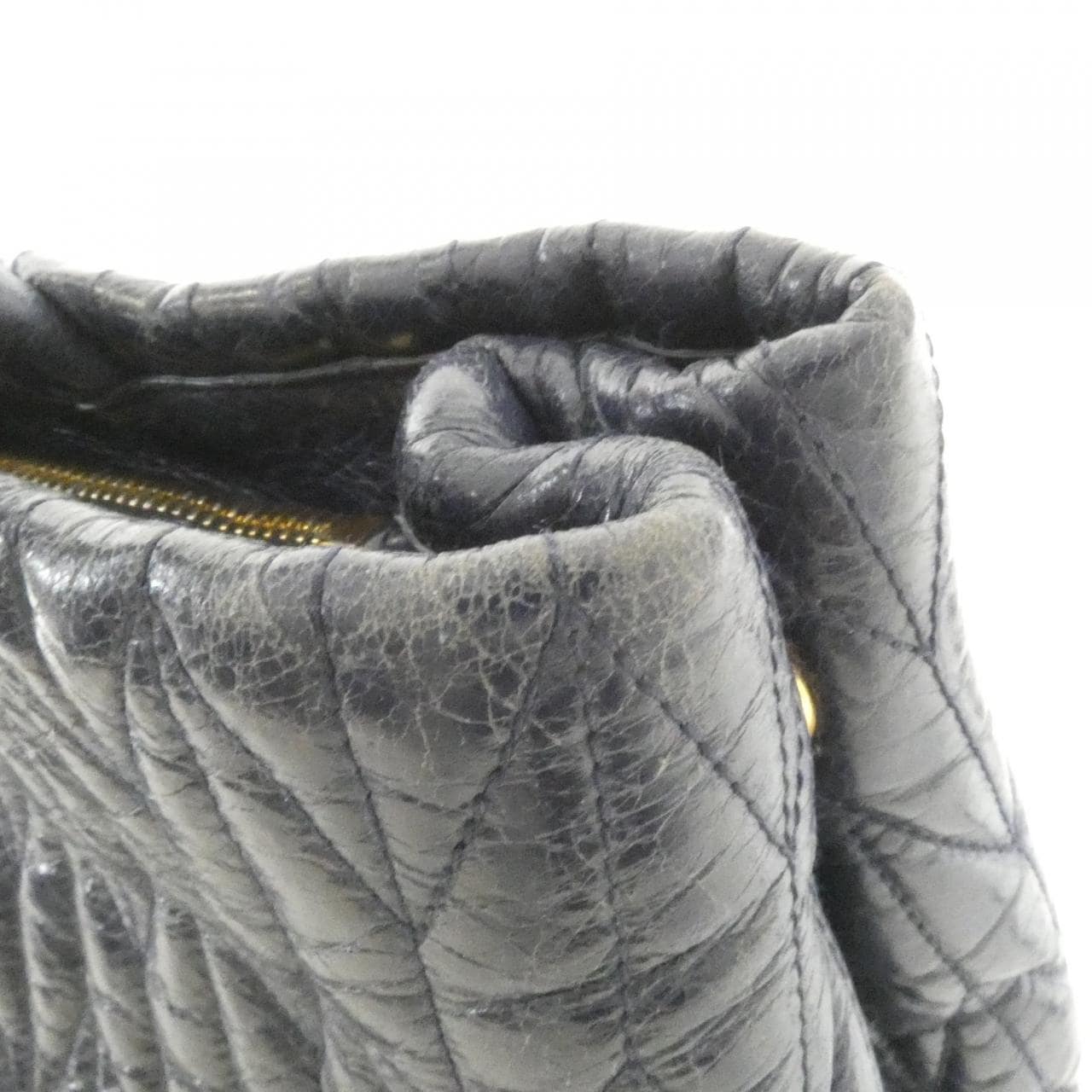 MIU MIU RN1096 Bag 黑色 中古品B - 縮圖 4