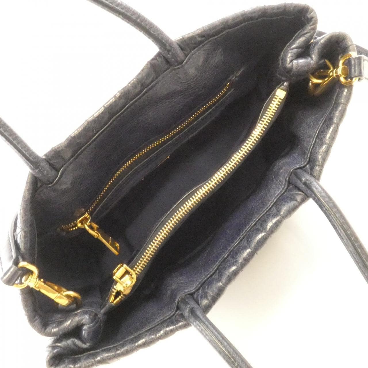 MIU MIU RN1096 Bag 黑色 中古品B - 縮圖 9
