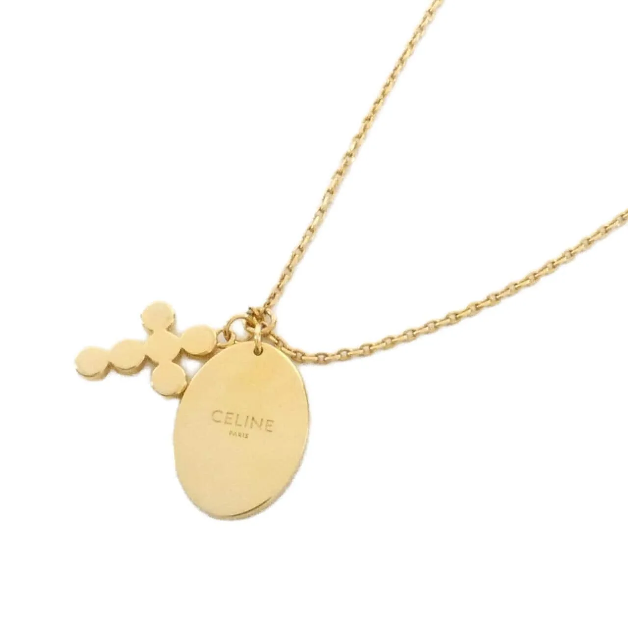 CELINE Accessories 白色 中古品B - 縮圖 3