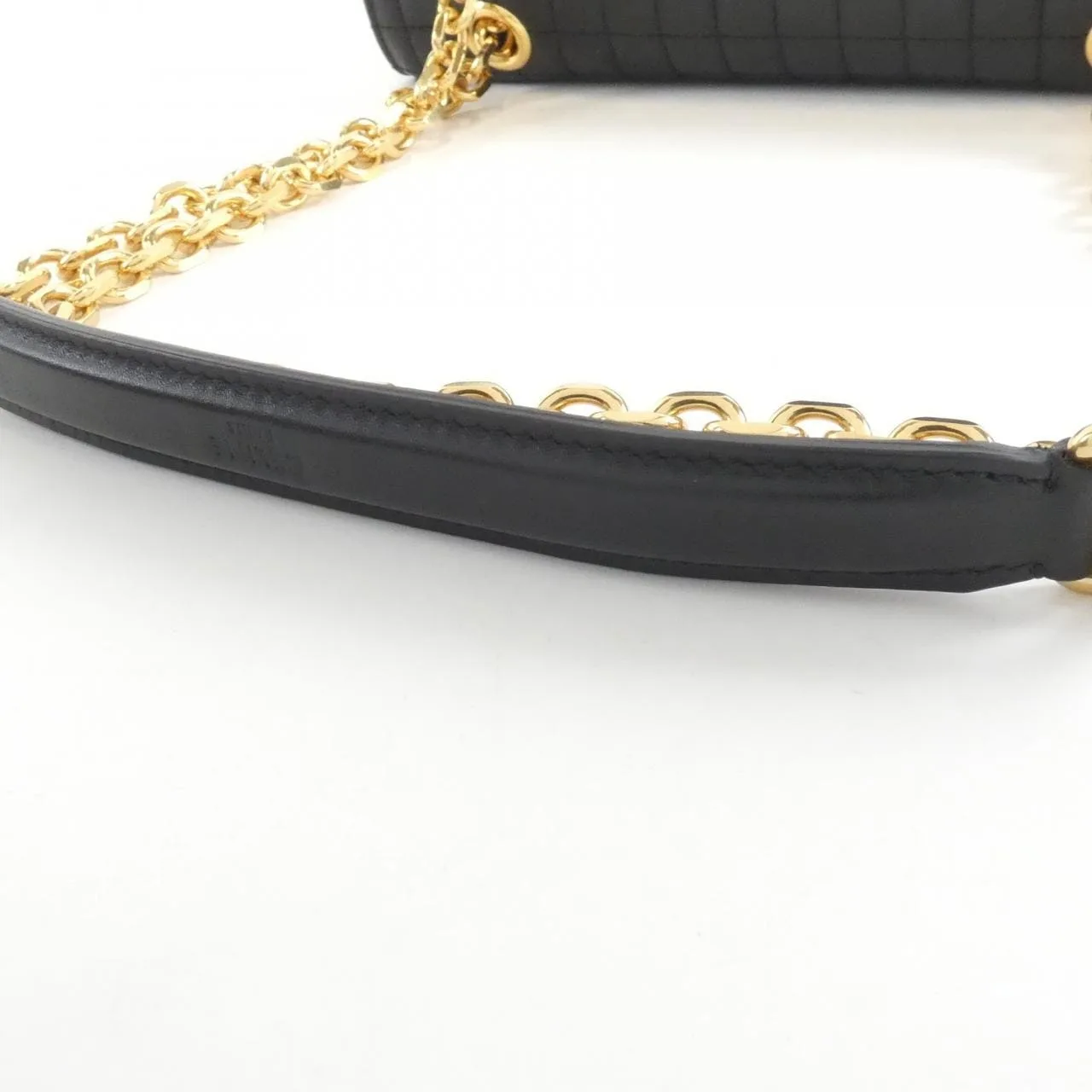 CELINE Triomphe 188403BFC Shoulder 黑色 中古品A - 縮圖 6