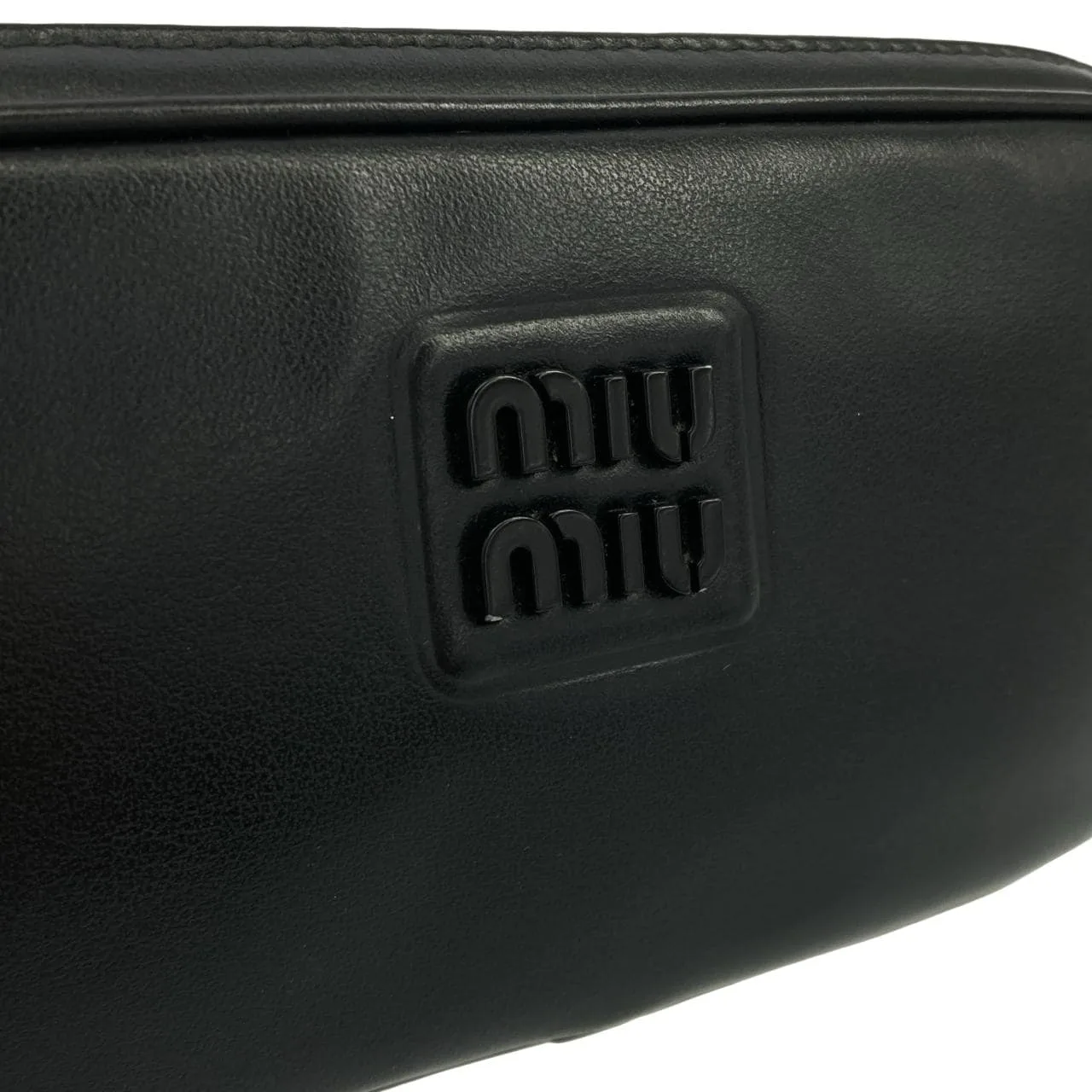 MIU MIU Belt 黑色 中古品B - 縮圖 5