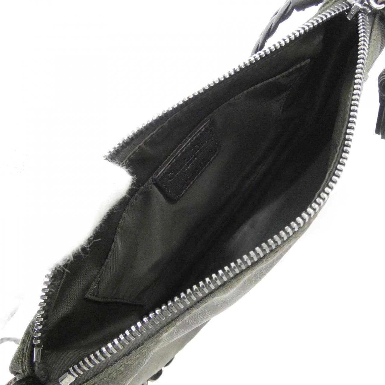 DIOR Shoulder Bag Nylon 棕色 尼龍 中古品A - 縮圖 10