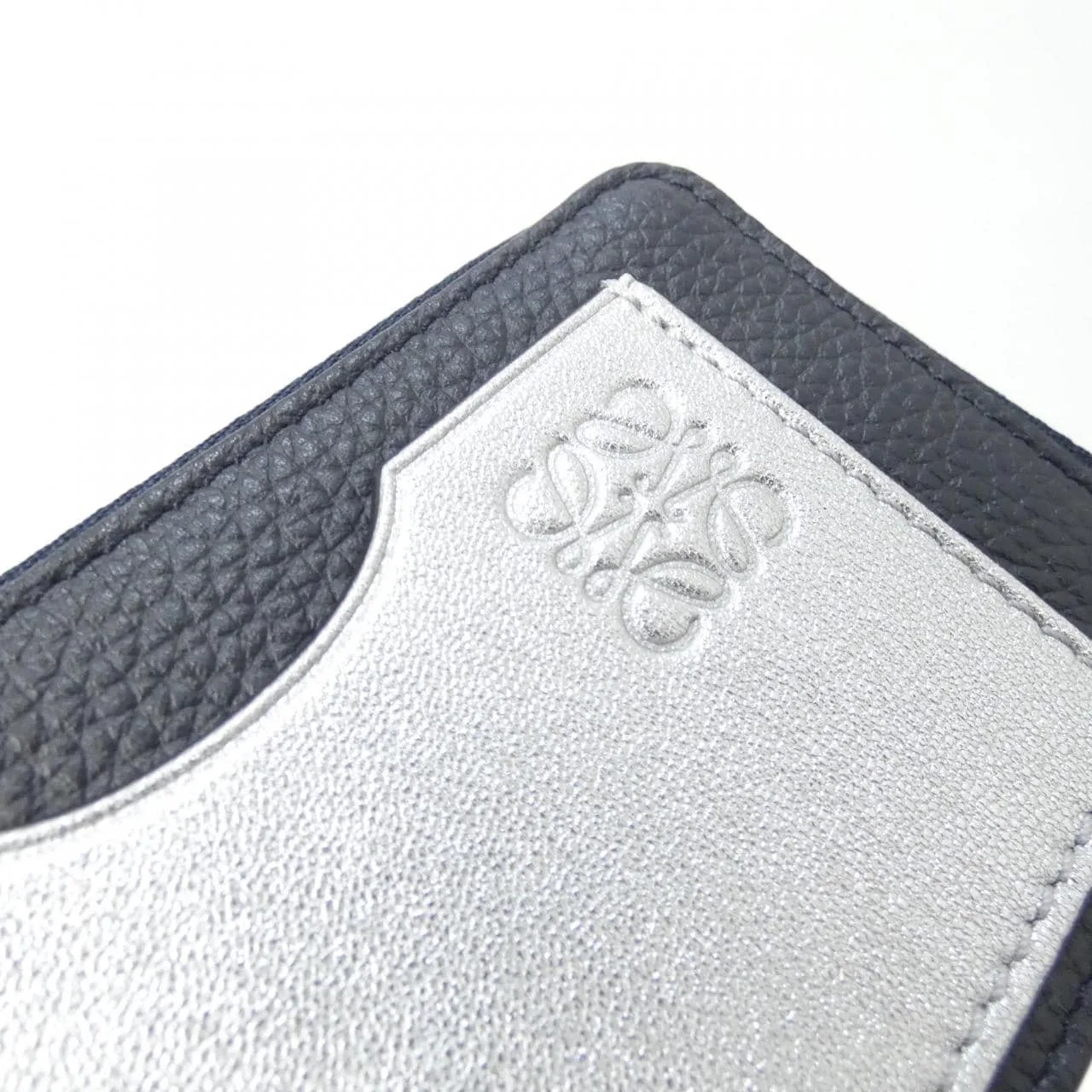 LOEWE C660Z40X08 Coin Case Black Rank A - Thumbnail 4