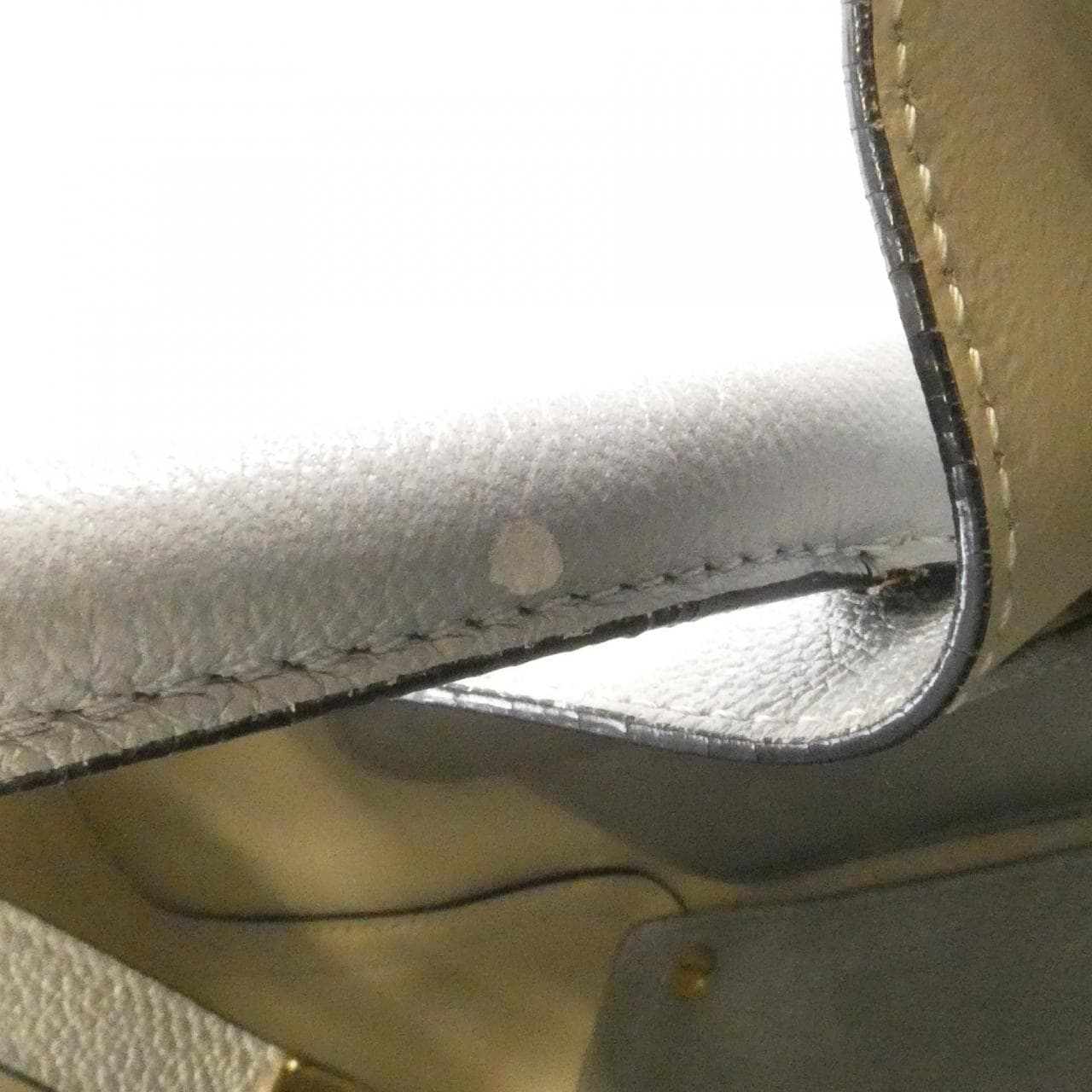 DIOR Handbag Leather Silver Leather - Thumbnail 6