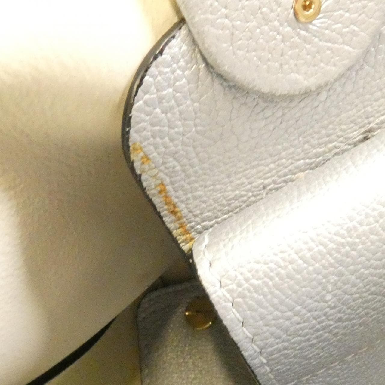 DIOR Handbag Leather Silver Leather - Thumbnail 9