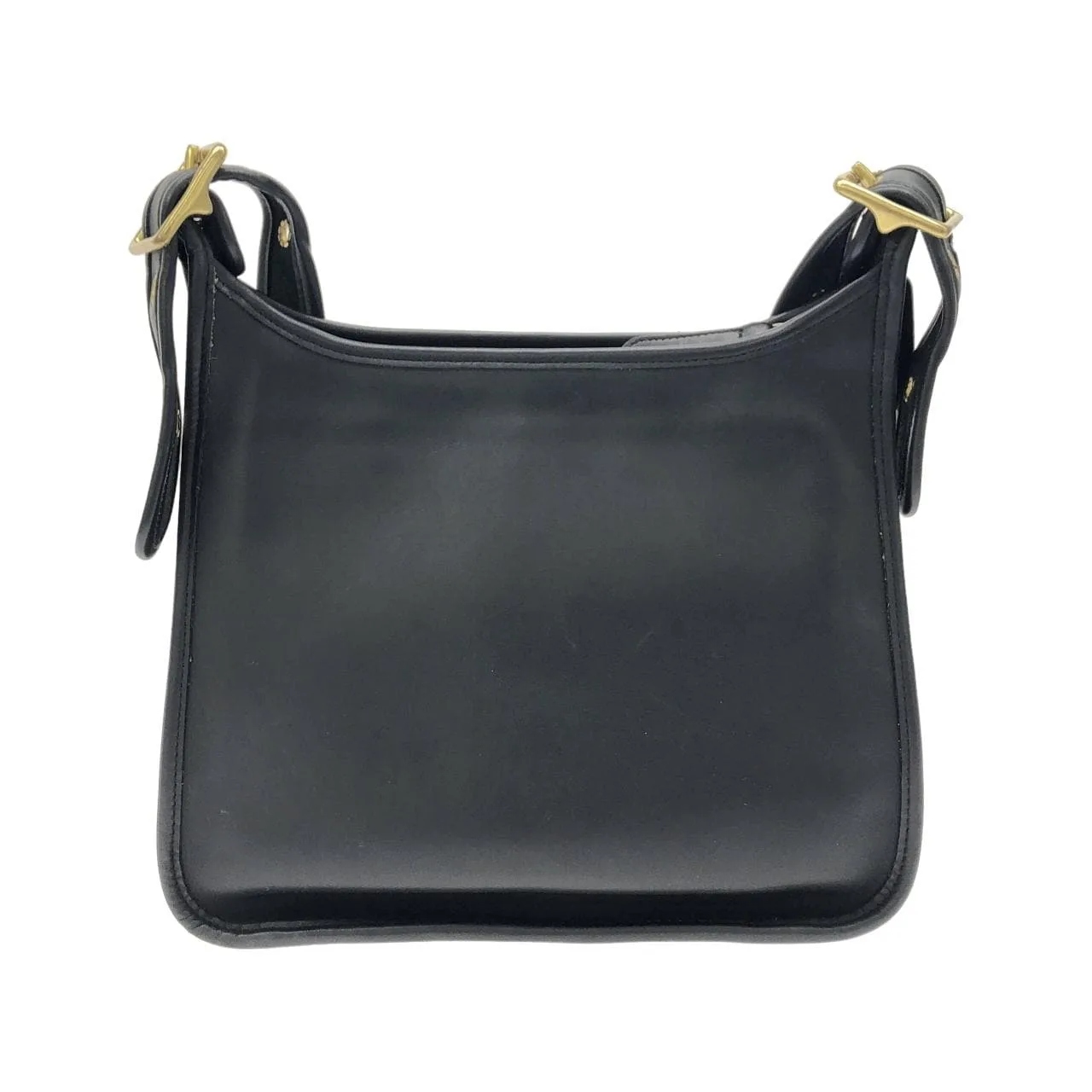 COACH 9966 Shoulder Leather Black Leather Rank A - Thumbnail 2