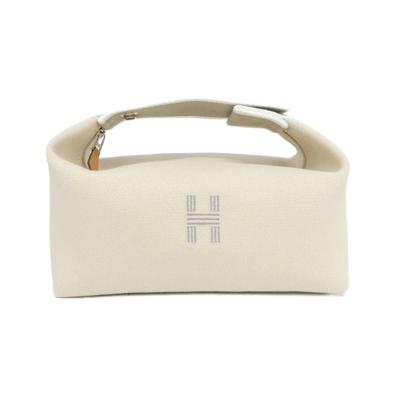 HERMES 103222M Pouch Canvas Black