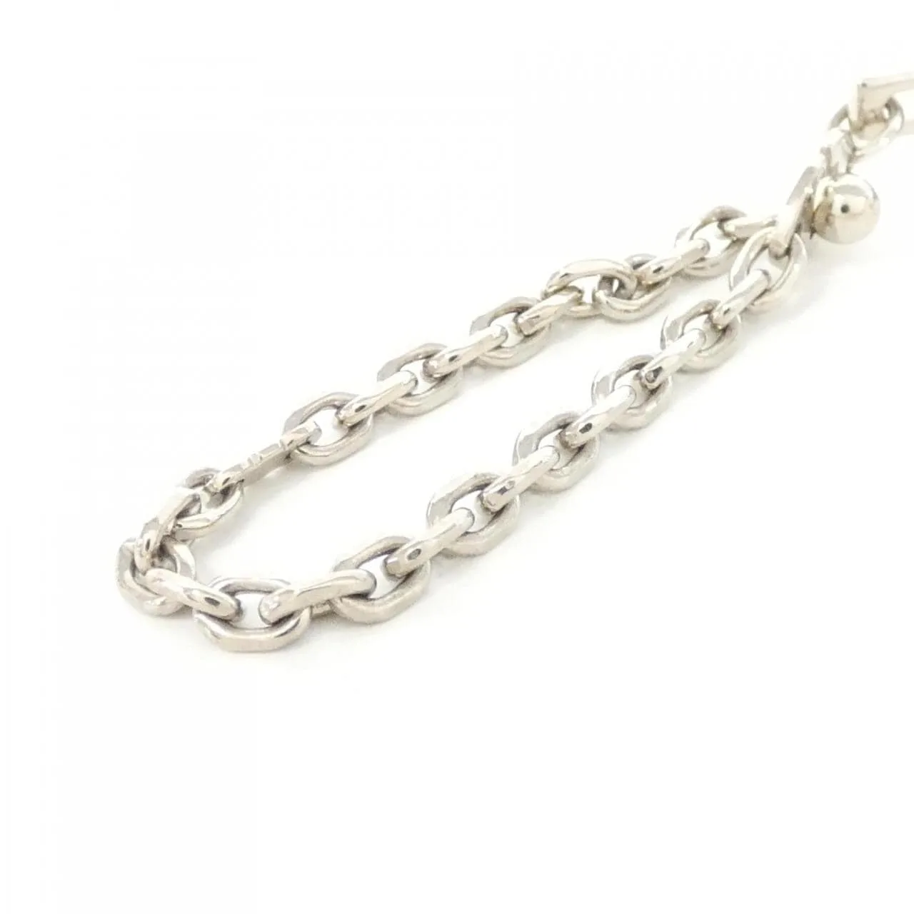 HERMES 000833G Wallet Silver Rank A - Thumbnail 4