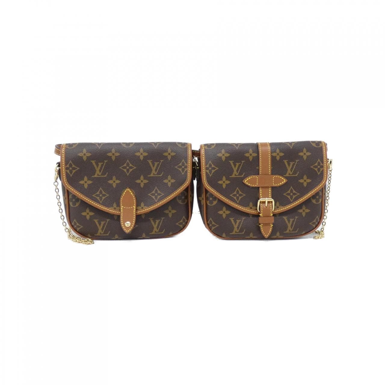 LOUIS VUITTON M26592 Shoulder Bag Monogram 黑色 Monogram 中古品A - 縮圖 9