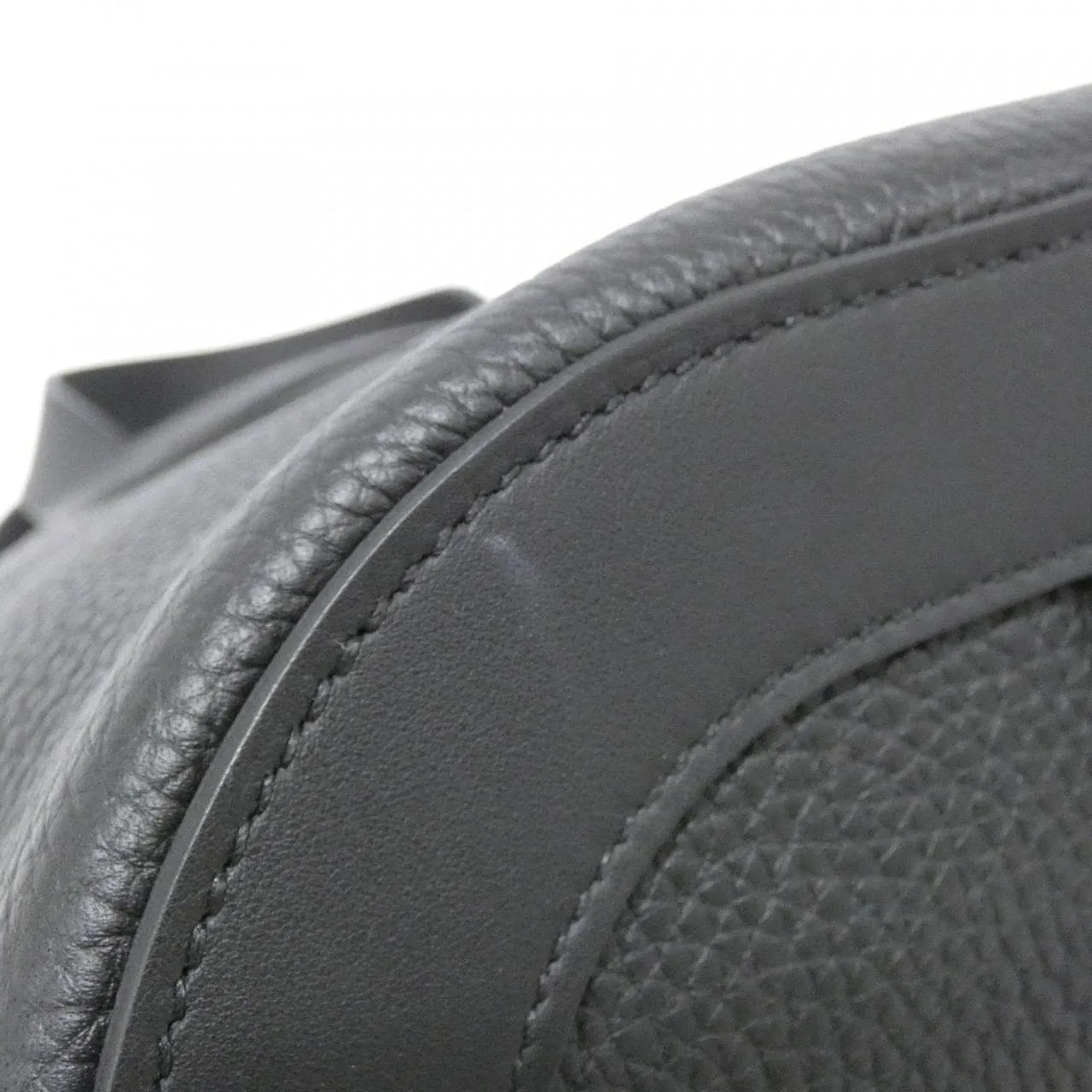 HERMES 084116CK Handbag Clemence Black Clemence Leather Rank A - Thumbnail 3