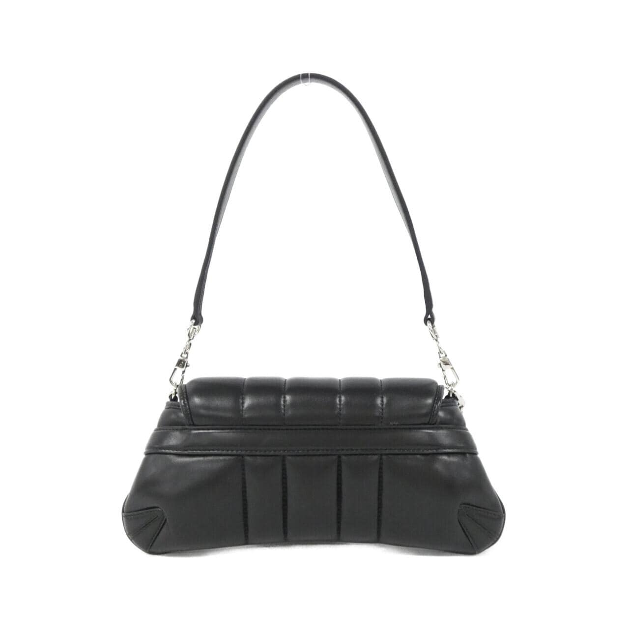 GUCCI 764339 AACU1 Shoulder Bag Leather Black Leather Rank A - Thumbnail 2