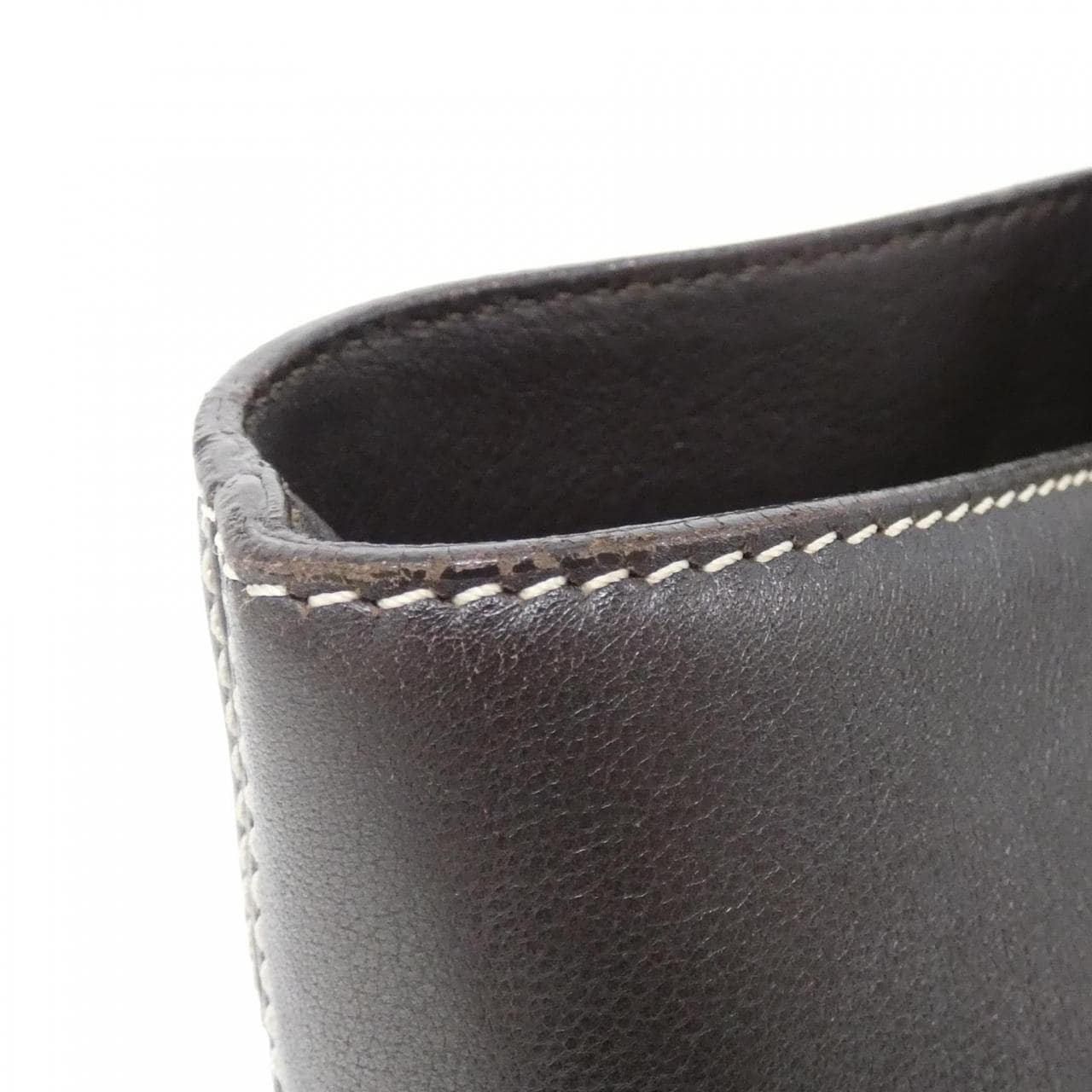 CELINE Boogie 134023S0F Bag Leather 棕色 皮革 中古品A - 縮圖 4