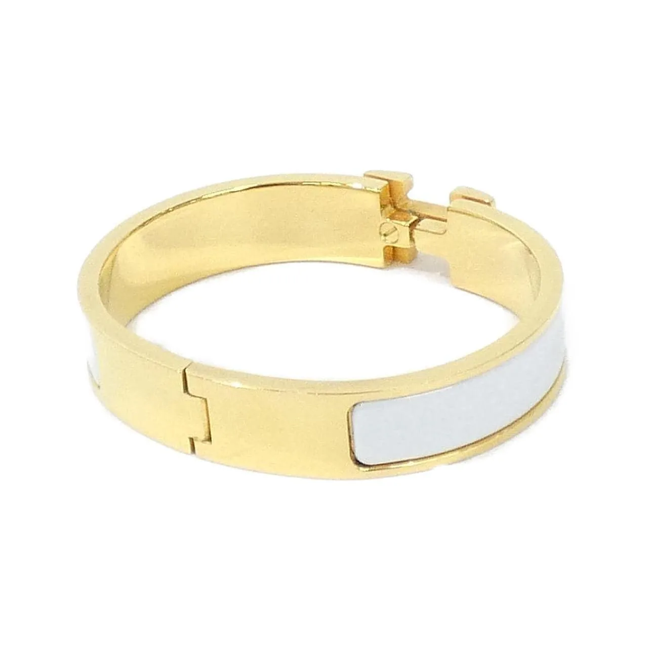 HERMES 700001F Accessories White Rank A - Thumbnail 2