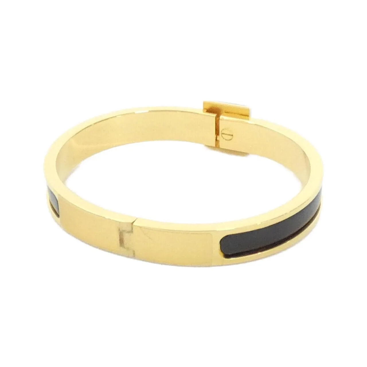 HERMES 200005F Accessories 黑色 中古品A - 縮圖 2