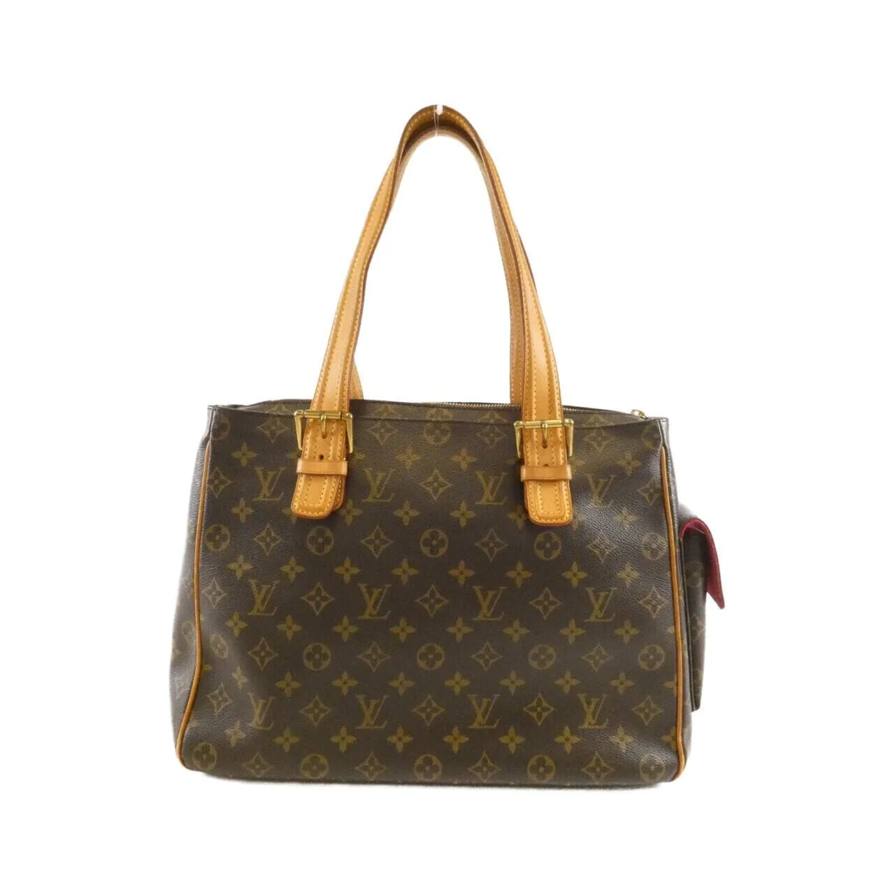 LOUIS VUITTON M51162 Handbag Monogram 黑色 Monogram 中古品B - 縮圖 2