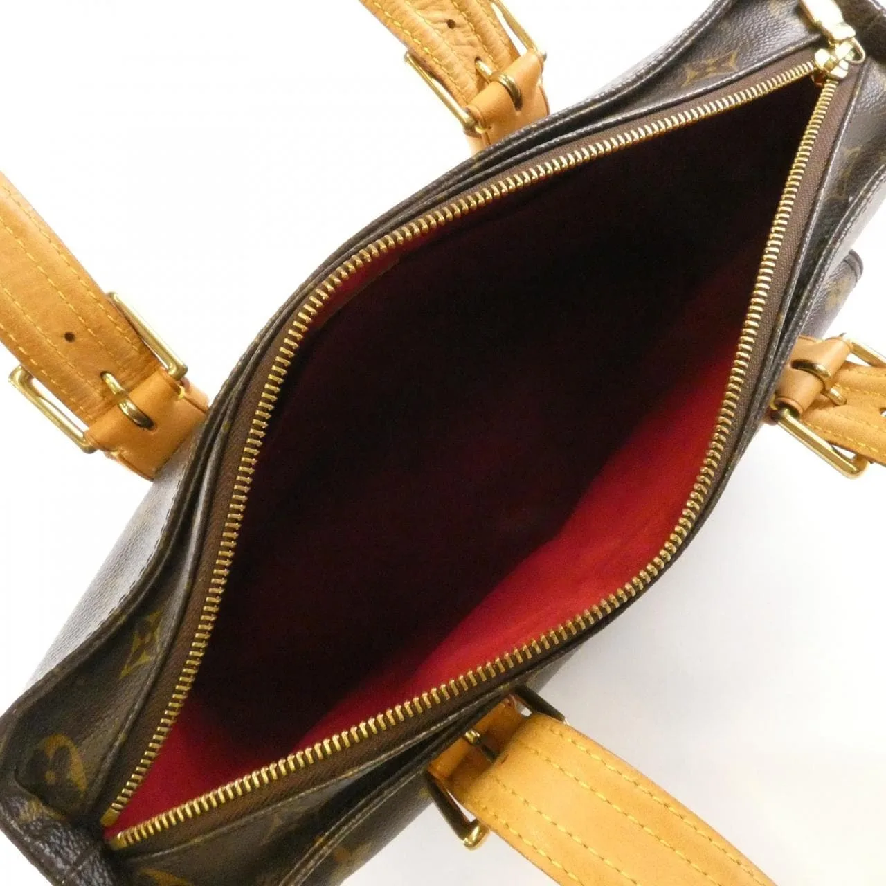 LOUIS VUITTON M51162 Handbag Monogram 黑色 Monogram 中古品B - 縮圖 10