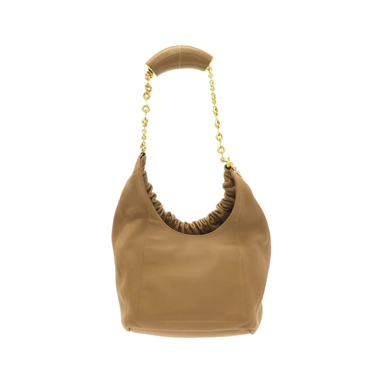 LOEWE A914NCHX01 Shoulder Lambskin Black Lambskin - Thumbnail 2