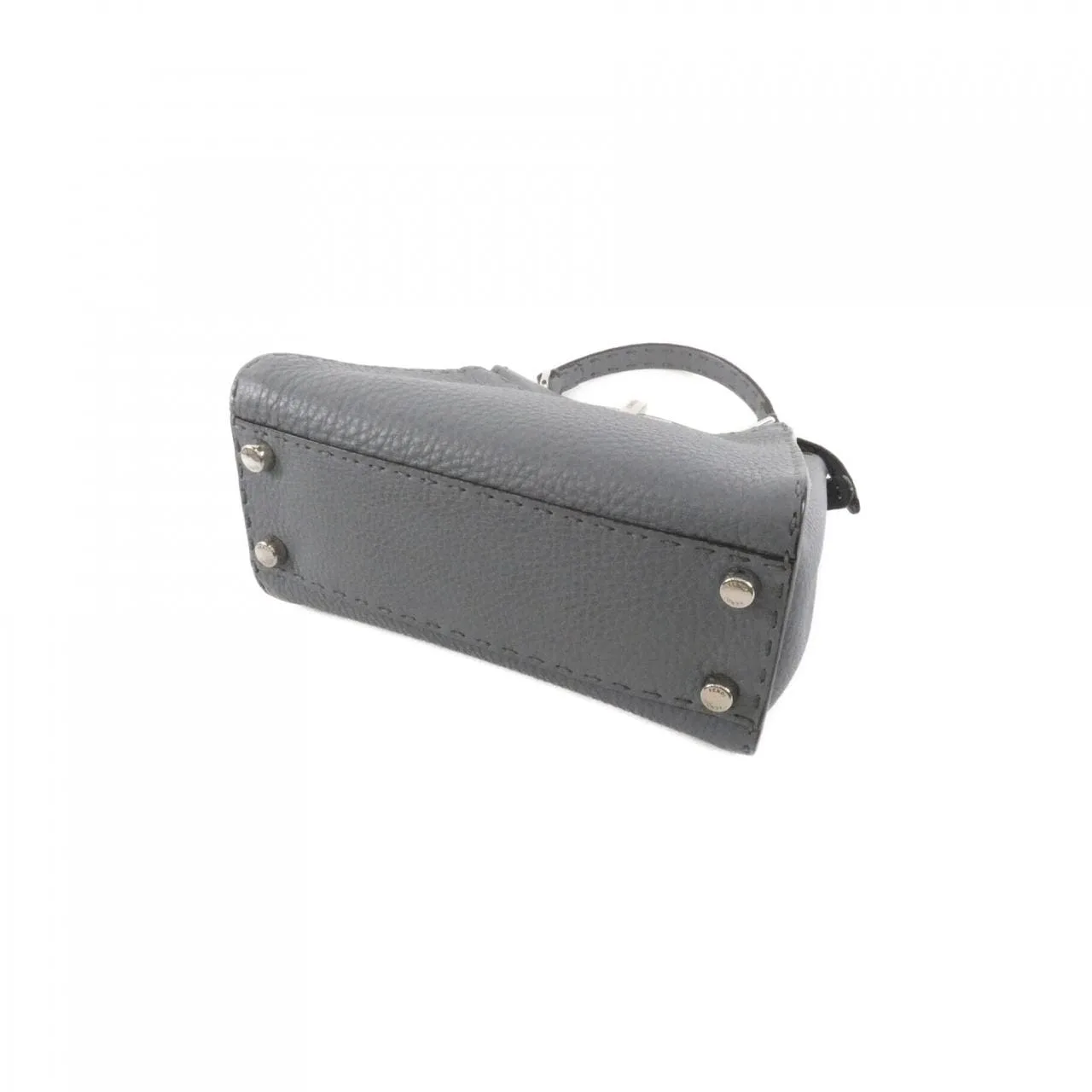 FENDI Peekaboo 8BN244 Q0J Handbag Black Rank B - Thumbnail 2