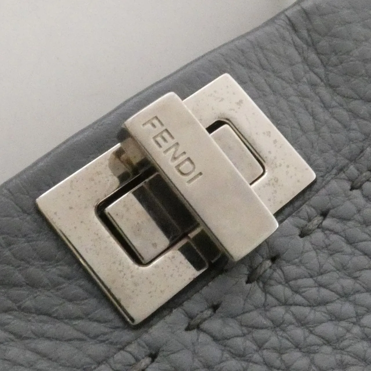 FENDI Peekaboo 8BN244 Q0J Handbag Black Rank B - Thumbnail 5