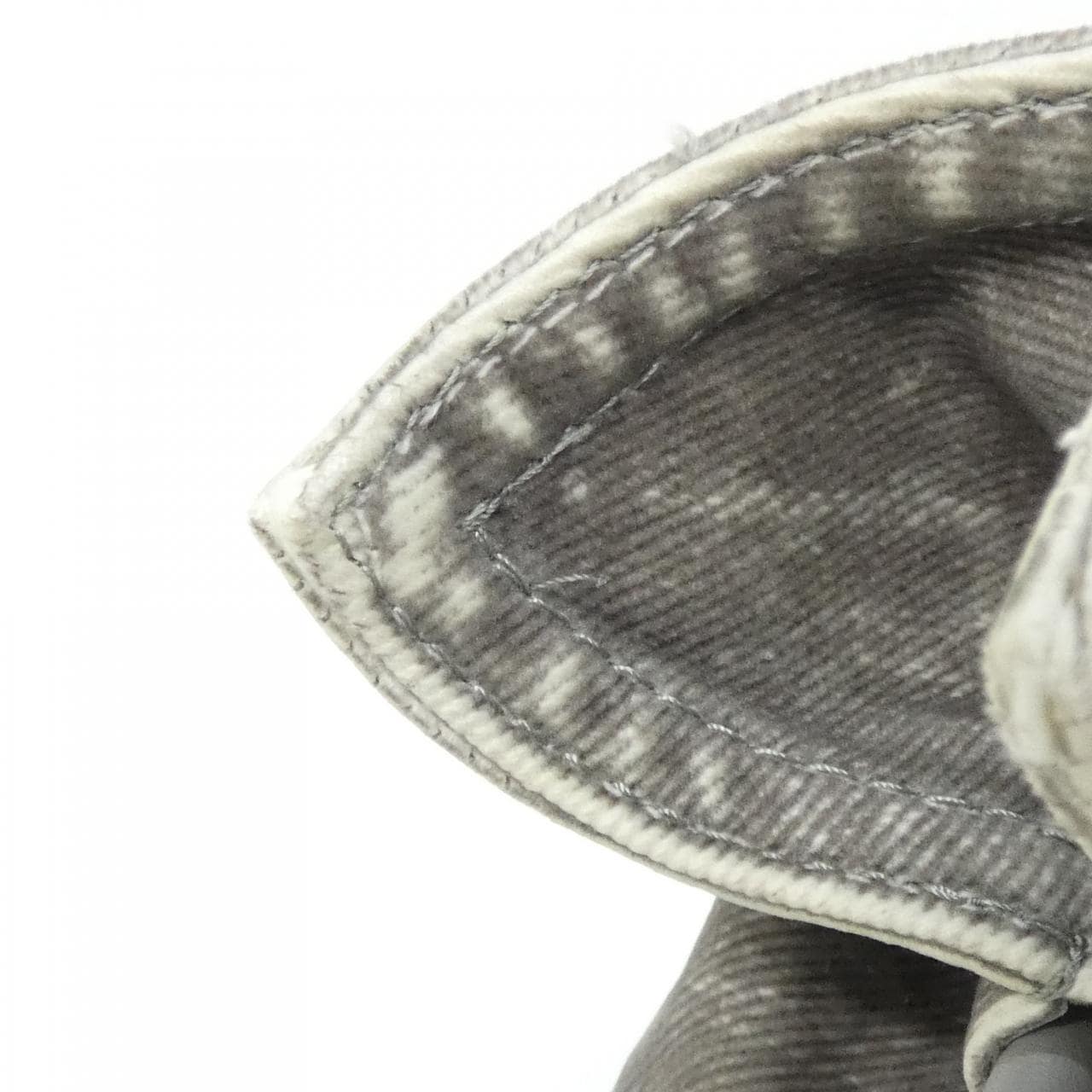 LOEWE Flamenco A411FC1XBG Handbag Denim Black Denim - Thumbnail 3