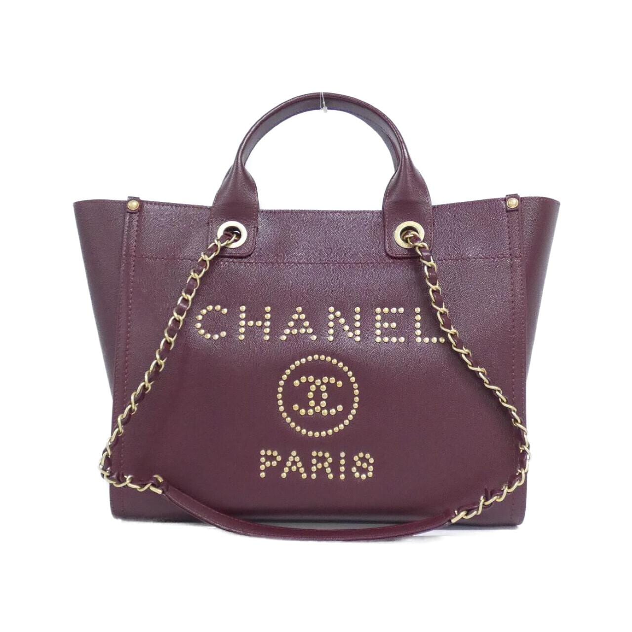 CHANEL Deauville 57069 Bag Grained Calfskin