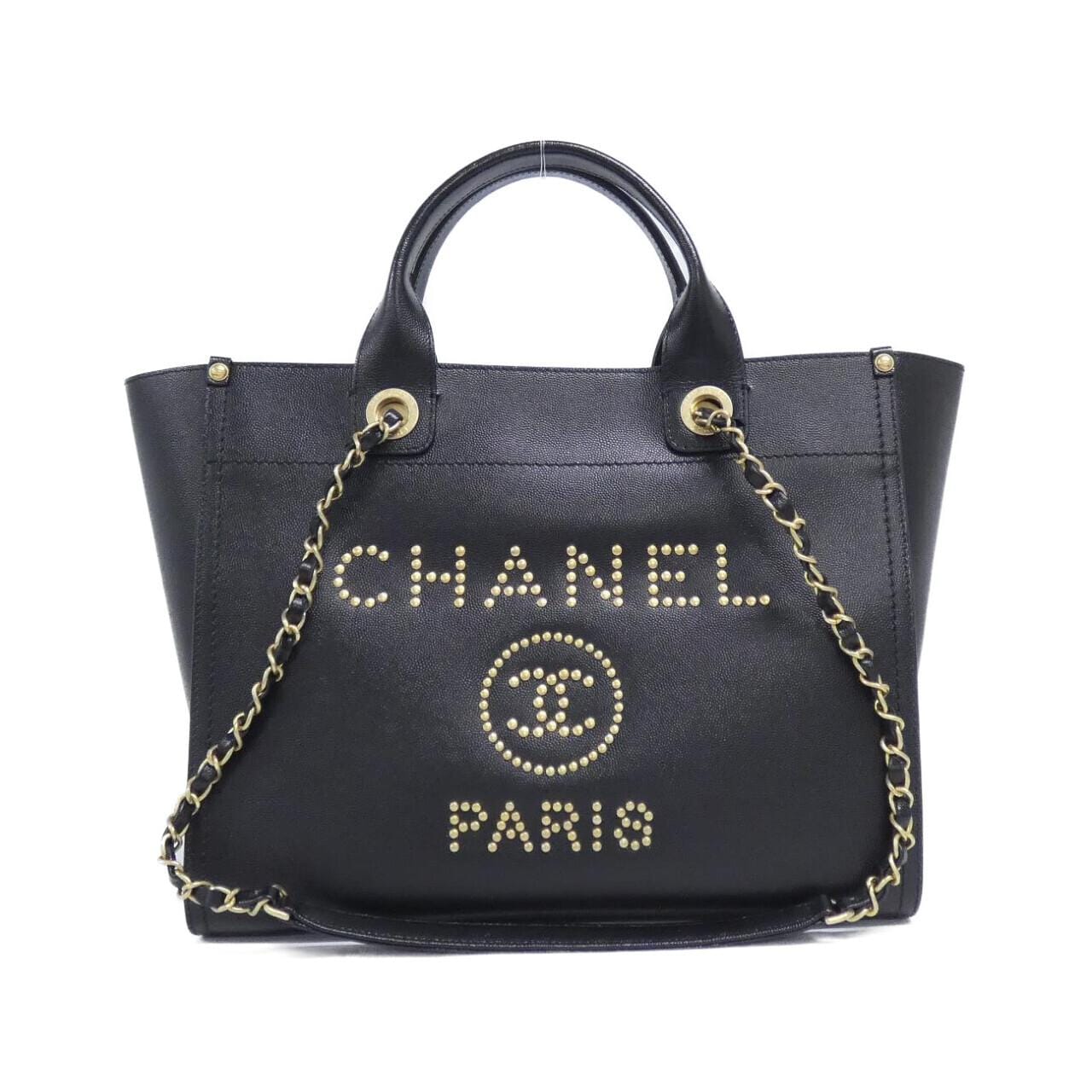 CHANEL Deauville 57069 Bag Grained Calfskin