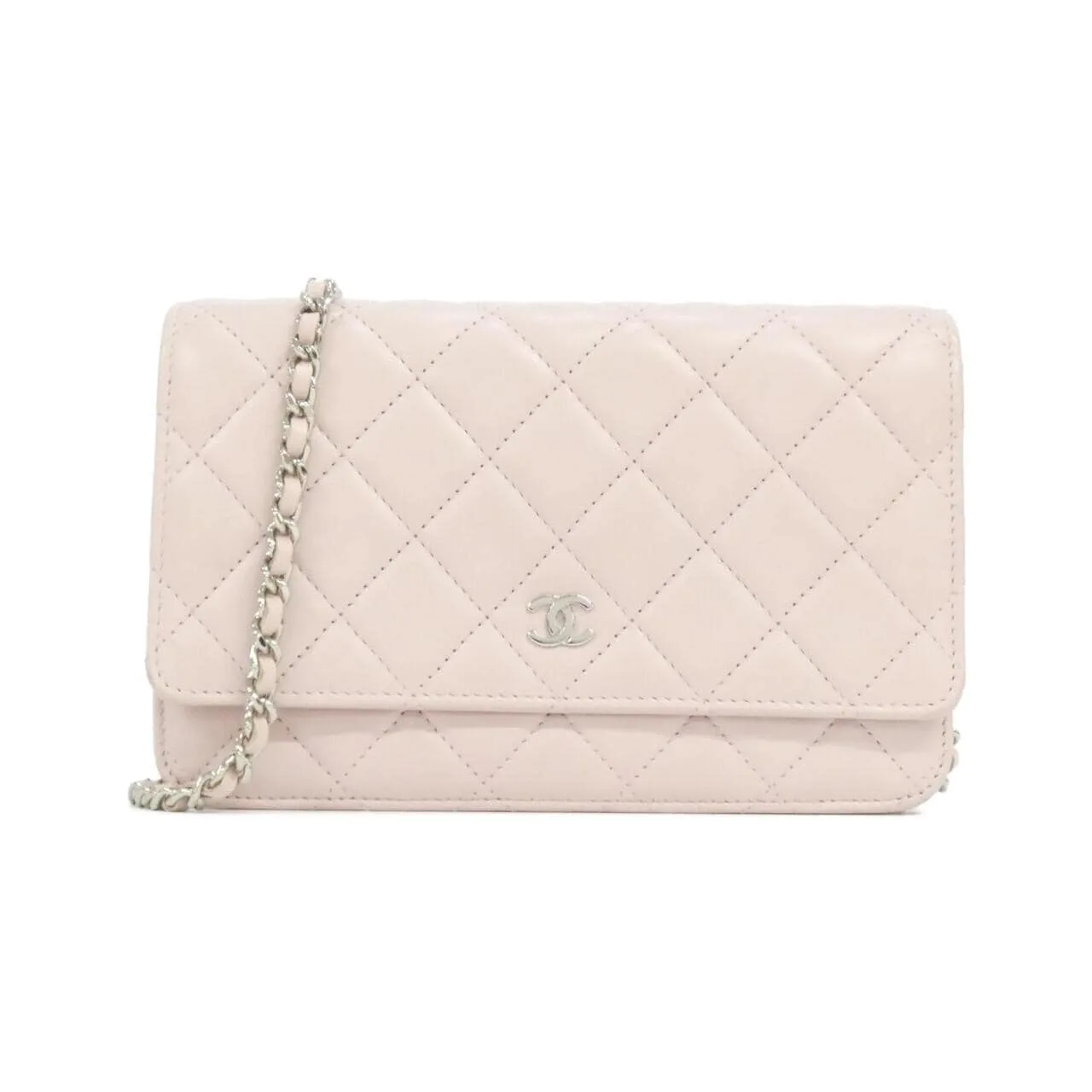 CHANEL Timeless Classic 33814 Wallet Lambskin Pink