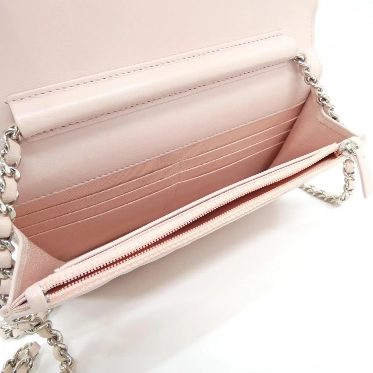 CHANEL Timeless Classic 33814 Wallet Lambskin Pink Lambskin Rank A - Thumbnail 9