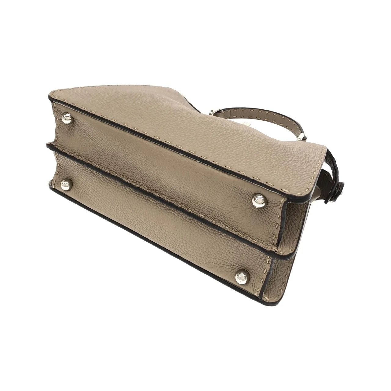 FENDI Peekaboo 8BN327 ADYL Handbag 黑色 中古品A - 縮圖 2